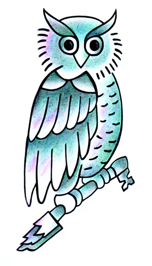 Justin Bieber - Small Owl Tattoo