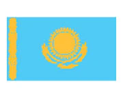 Kazakhstan Flag Tattoo