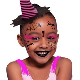 Kid Witch Face Tattoo - Image 3