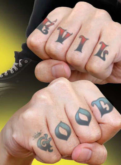 Knuckles Words & Phrases Tattoos - Image 4