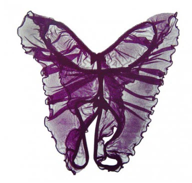 Lace Butterfly Tattoo