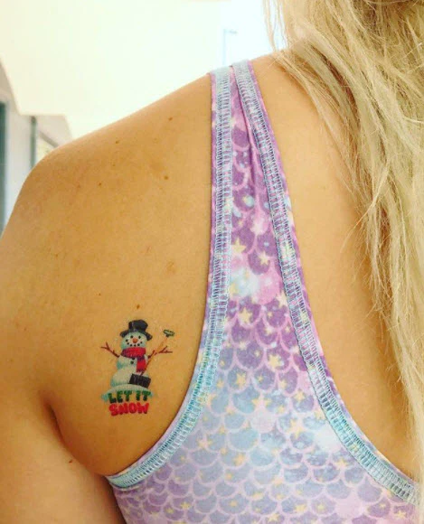 Let It Snow Tattoo - Image 3