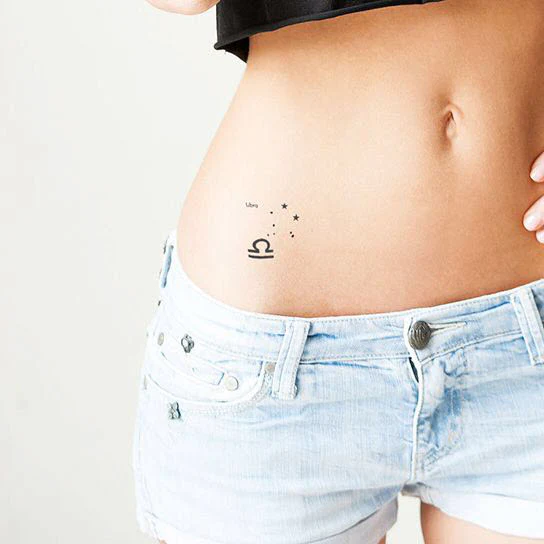 Libra Astrological Tattoo - Image 2