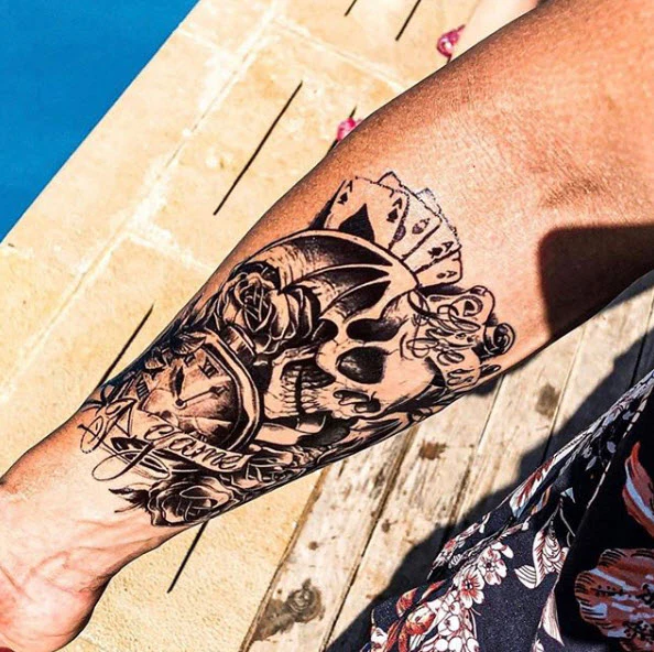 Life Is A Game Tattoo Sleeve - Image 5
