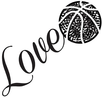 Love Basketball Tattoo