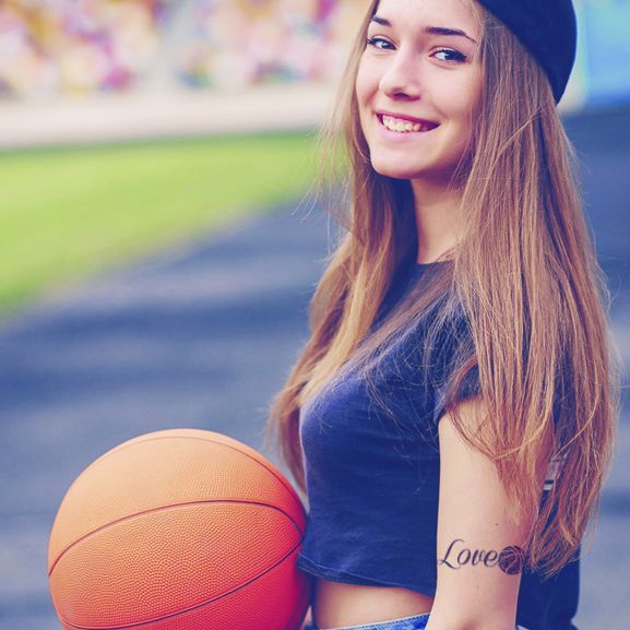 Love Basketball Tattoo - Image 2