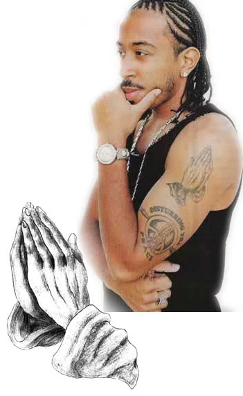 Ludacris - Prayer Hands Tattoo - Image 2