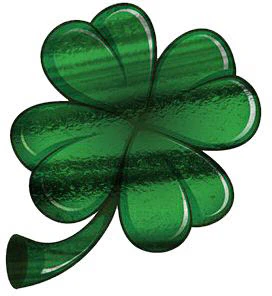 Metallic Shamrock Tattoo