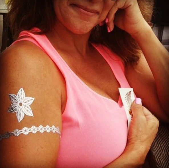 Metallic Silver Festival Collection (15 Tattoos) - Image 4