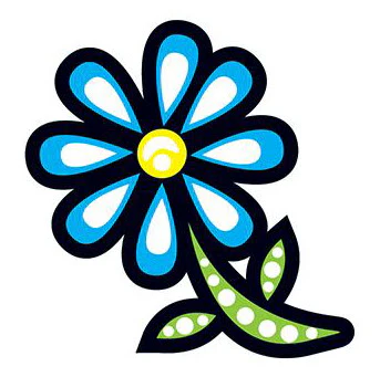 Modern Daisy Tattoo