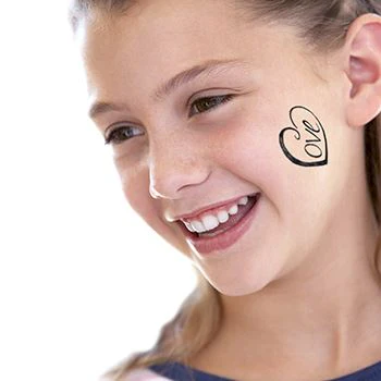 Modern Hearts Fashion Tattoo - Image 2