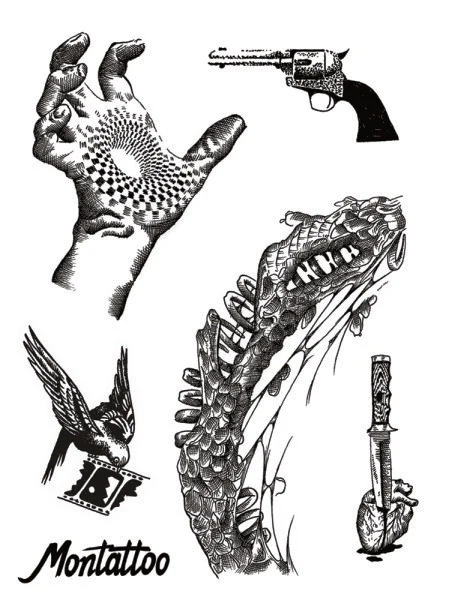 Montattoo N° 10 - Dries V. Collection