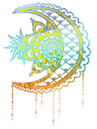 Moon Prismfoil Tattoo