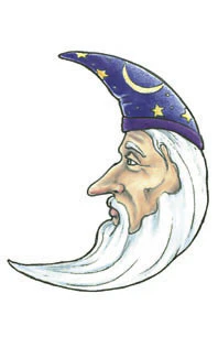 Moon Wizard Tattoo