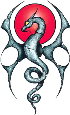 Moonlight Dragon Tattoo