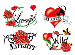 Naughty Expressions Tattoo