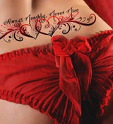 Naughty Hearts Band Tattoo - Image 2