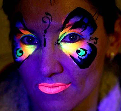 Neon Face & Body Paint Stargazer 10ml - Pink - Image 2
