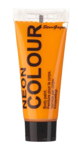 Neon Face & Body Paint Stargazer 10ml - Tangerine