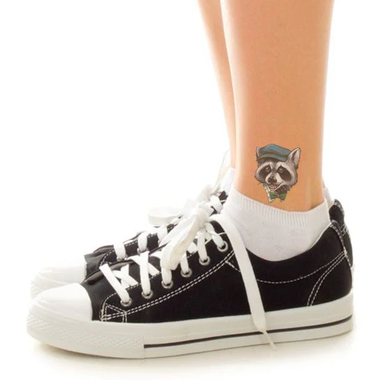 Newsie Racoon Tattoo - Image 2