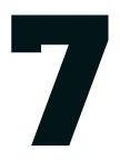 Number 7 (Seven) Tattoo