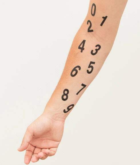 Numbers Pack - Tattoonie (10 tattoos) - Image 3