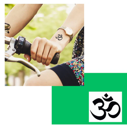 Om Shanti Tattoo