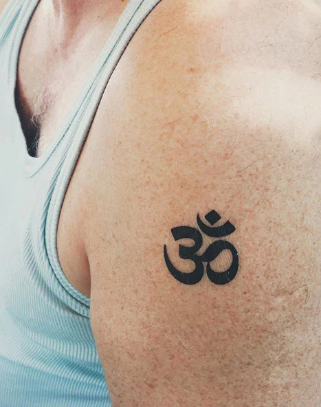 Om Shanti Tattoo - Image 4