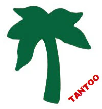Palm Tree Tantoos (20 Sun Tan Stickers)