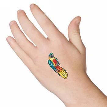Parrot On Branch Tattoo - Image 2