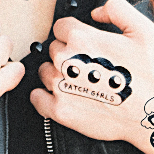 Patch Girl's Fist - Tattoonie - Image 2