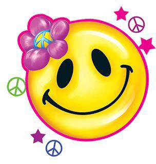 Peace Smiley Tattoo