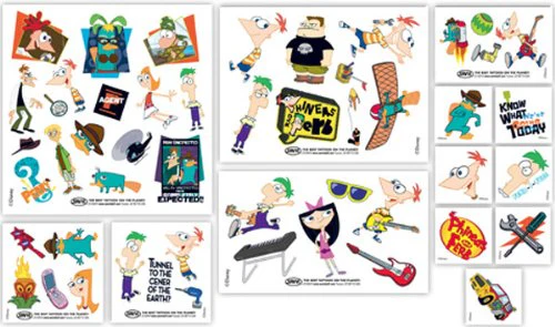 Phineas and Ferb (50 tattoos) - Image 2