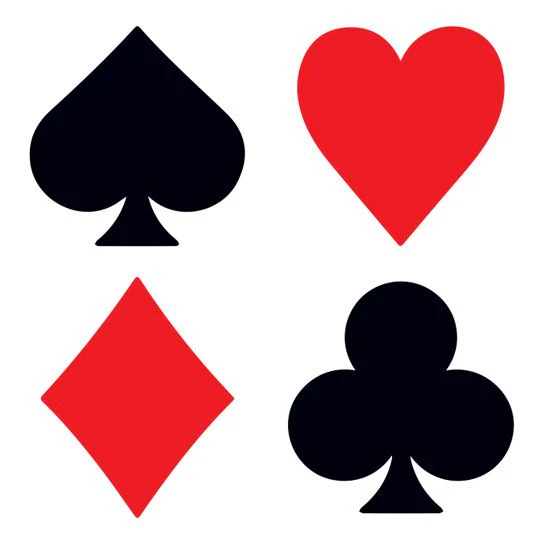 Playing Card Suits Tattoo