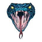 Poisonous Snake Tattoo