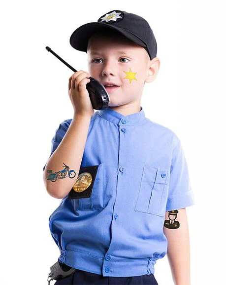 Police Set Tattoos (12 Tattoos) - Image 2