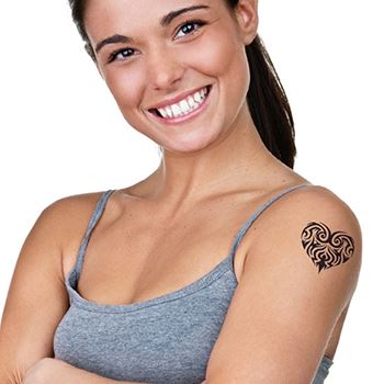 Polynesian Hearts (2 Tattoos) - Image 2