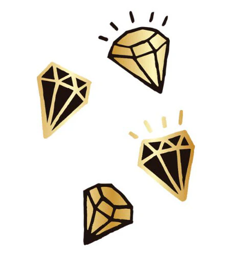 Precious Stones Gold - Tattoonie - Image 2