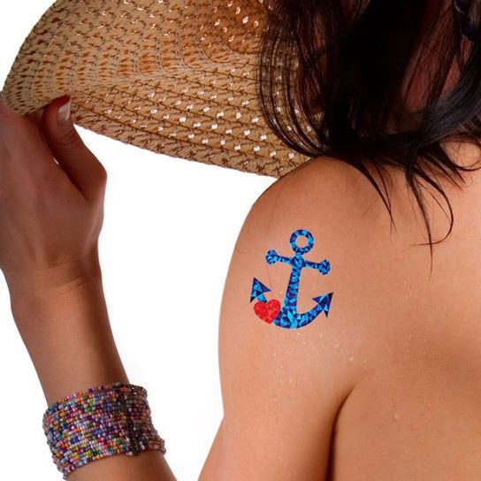 PrismFoil Anchor Tattoo - Image 2