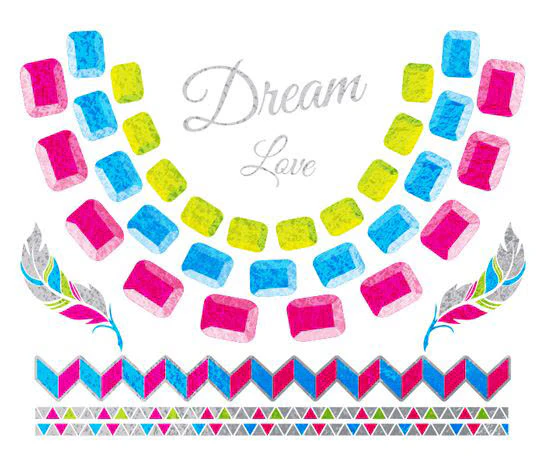 Prismfoil Dream Jewelry (7 Tattoos)