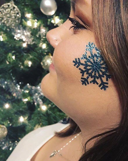 PrismFoil Snowflake Tattoo - Image 3