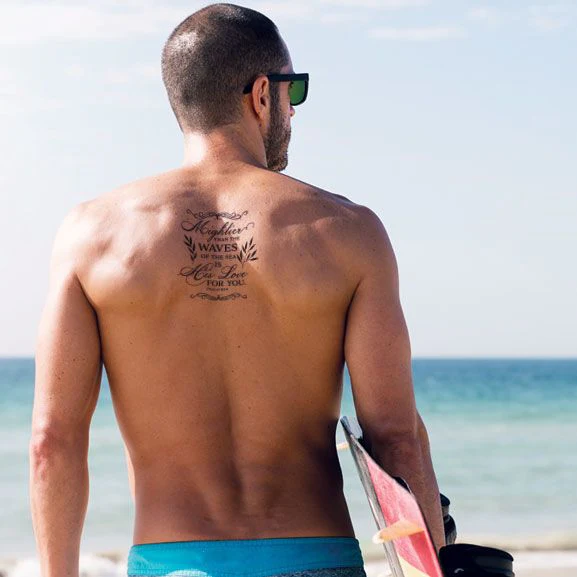 Psalm 93:4 Tattoo - Image 2
