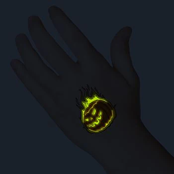 Pumpkin Glow Tattoo - Image 3