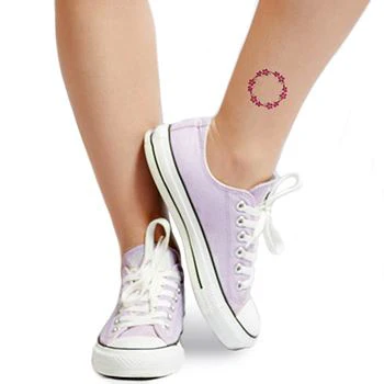 Purple Flower Ring Tattoo - Image 2