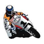 Racing Motorcycle Tattoo