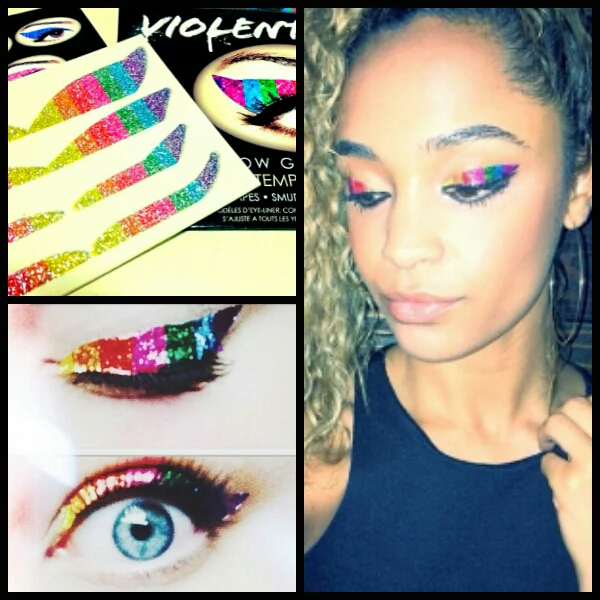 Rainbow Glitteratti Violent Eyes (8 Eye Tattoos) - Image 5