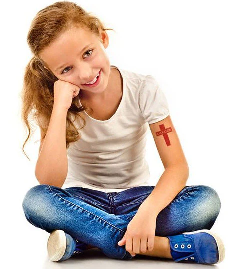 Red Cross Salvation Tattoo - Image 2