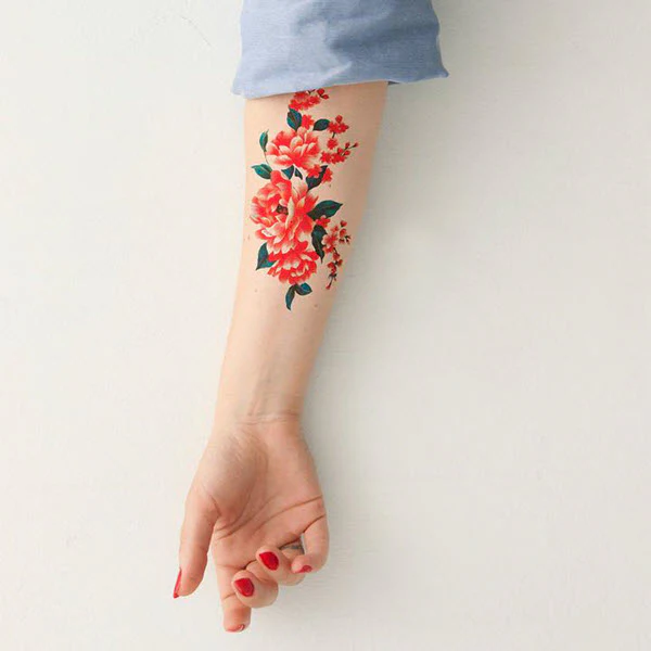 Red Flowers - Tattoonie