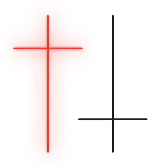 Ribera Cross - Tattoonie (2 tattoos)