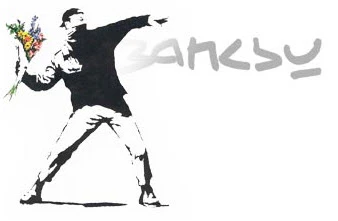 Riot Flower Thrower - Banksy Tattoo - Image 3